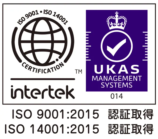 ISO 9001:2015 / JIS Q 9001:2015 ISO 14001:2015 / JIS Q 14001:2015