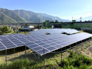 上田の太陽光発電
