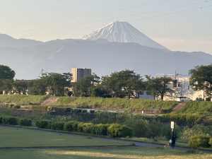 甲府市からの風景