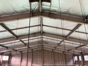 夏に向けた工場環境改善 – 遮熱シート施工を実施しました