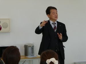 社長挨拶＠上田ハイブリッドファクトリー