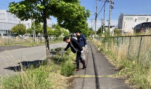 奉仕活動　東北第二工場