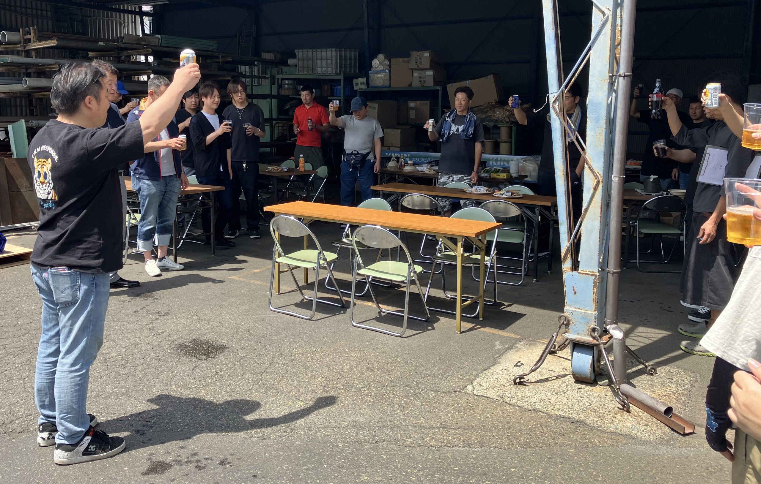 毎年恒例！田富工場BBQ開催
